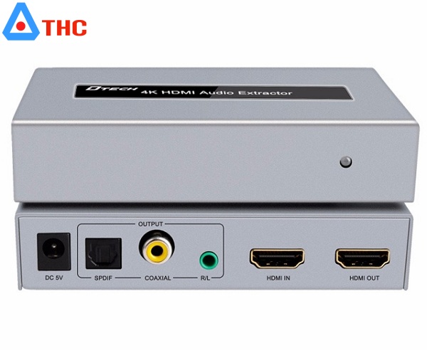 Bộ chuyển HDMI sang HDMI + Audio Dtech 3D 4K